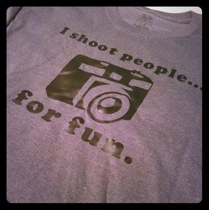 Custom photographer shirt